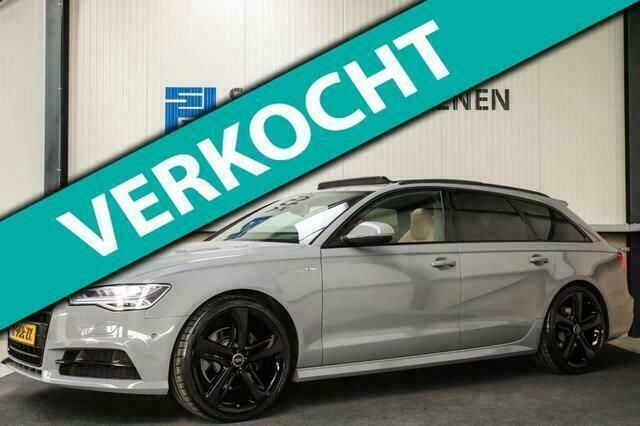 Grijs Gebruikt 2017 Audi A6 S-Line Stationwagen | € 53.950 - Afbeelding 1/4