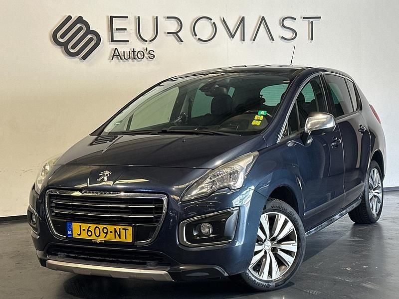 Blauw Occasion 2016 Peugeot 3008 Allure MPV | € 3.999 (Super prijs) - Afbeelding 1/4