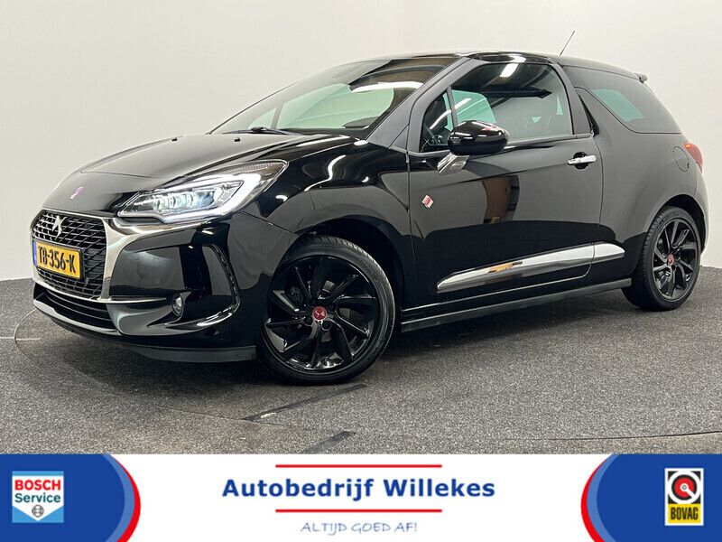 Zwart Gebruikt 2018 DS Automobiles DS3 Performance Hatchback | € 12.945 (Eerlijke prijs) - Afbeelding 1/4