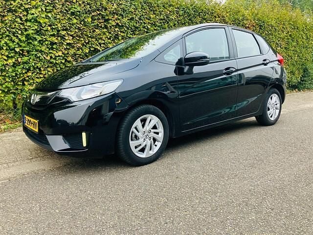 Zwart Gebruikt 2016 Honda Jazz Comfort Hatchback | € 13.985 (Eerlijke prijs) - Afbeelding 1/4