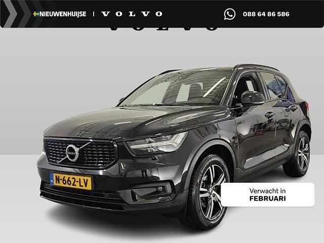 Zwart Occasion 2021 Volvo XC40 R-Design SUV | € 27.899 (Eerlijke prijs) - Afbeelding 1/4