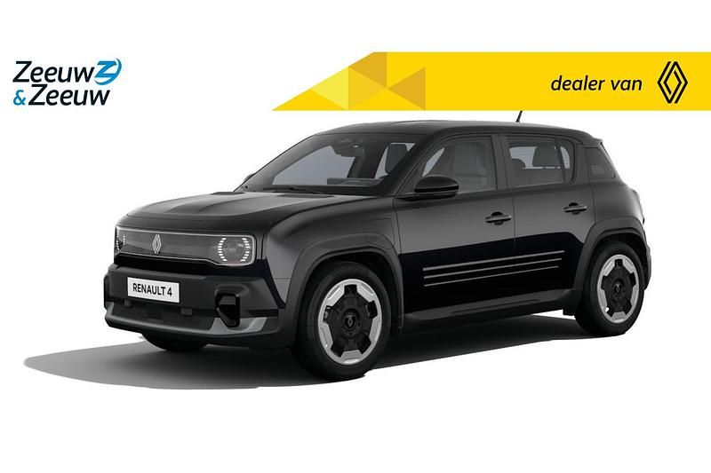 Zwart Nieuw 2025 Renault R4 Evolution SUV | € 32.670 - Afbeelding 1/4
