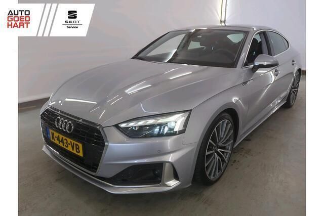 Grijs Occasion 2021 Audi A5 Sportback Business Hatchback | € 26.495 (Super prijs) - Afbeelding 1/4