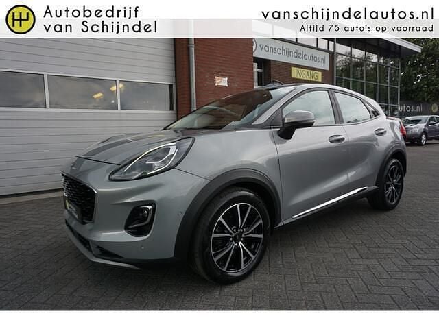 Grijs, metallic lak Gebruikt 2021 Ford Puma Titanium SUV | € 17.945 (Super prijs) - Afbeelding 1/4