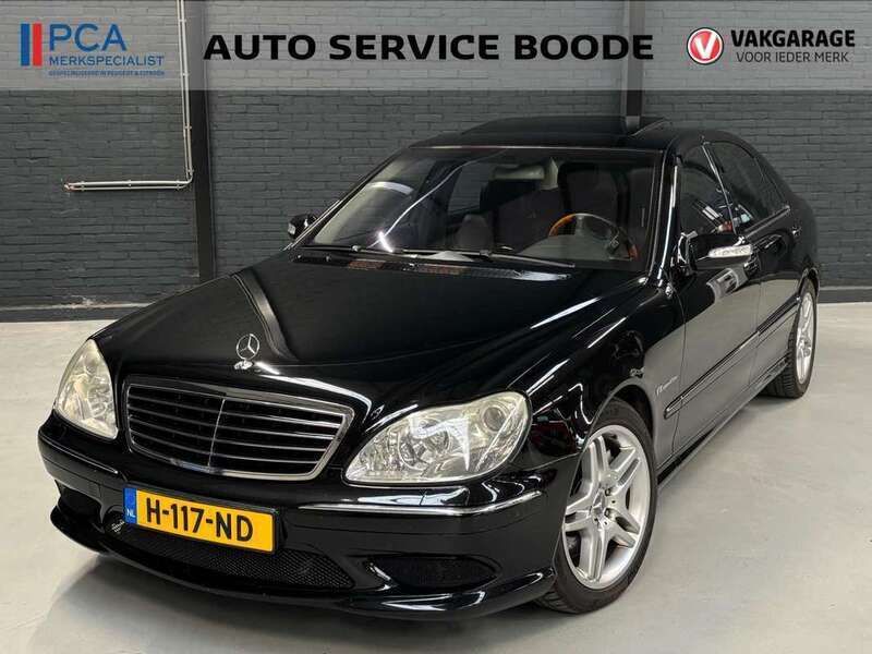 Zwart, metallic lak Gebruikt 2004 Mercedes S55 AMG AMG Sedan | € 27.950 - Afbeelding 1/4