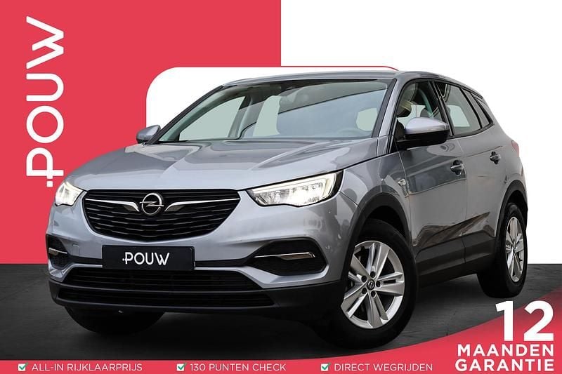 Grijs Gebruikt 2021 Opel Grandland X Edition SUV | € 17.900 (Goede deal) - Afbeelding 1/4