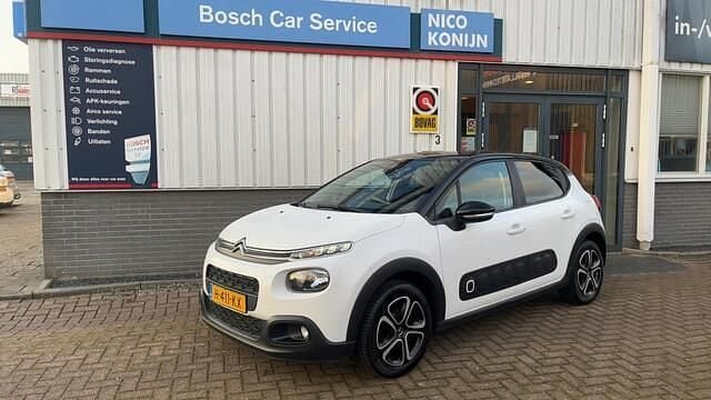 Wit Gebruikt 2020 Citroën C3 Feel Hatchback | € 11.500 (Eerlijke prijs) - Afbeelding 1/4