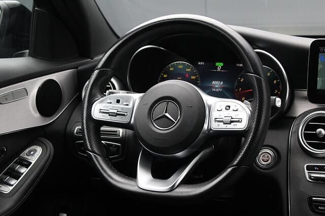 Zwart Gebruikt 2021 Mercedes C200 Business Stationwagen | € 26.950 (Eerlijke prijs) - Afbeelding 1/3