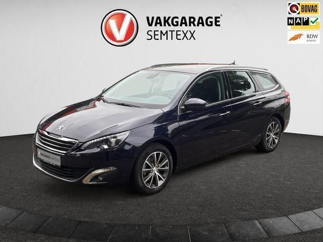 Blauw Gebruikt 2015 Peugeot 308 Allure Stationwagen | € 9.950 (Eerlijke prijs) - Afbeelding 1/4