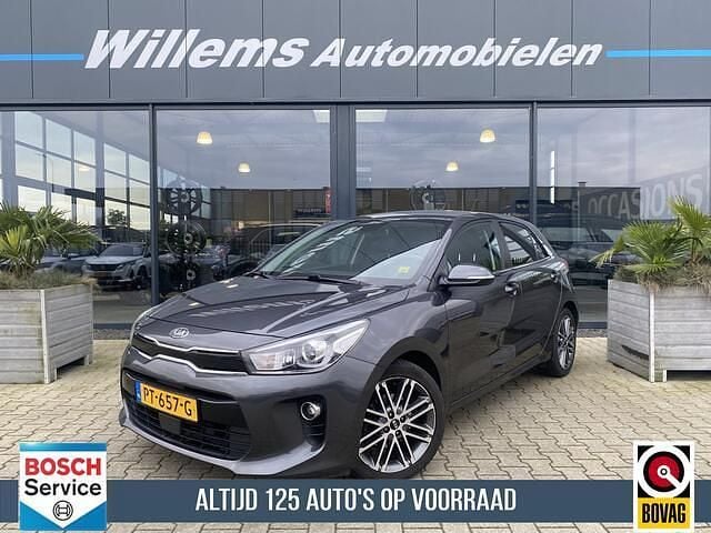 Grijs Occasion 2018 Kia Rio Hatchback | € 8.950 (Goede deal) - Afbeelding 1/4