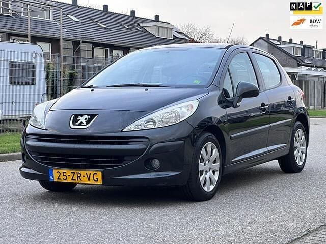Zwart Gebruikt 2008 Peugeot 207 Hatchback | € 2.950 (Iets duurder) - Afbeelding 1/4