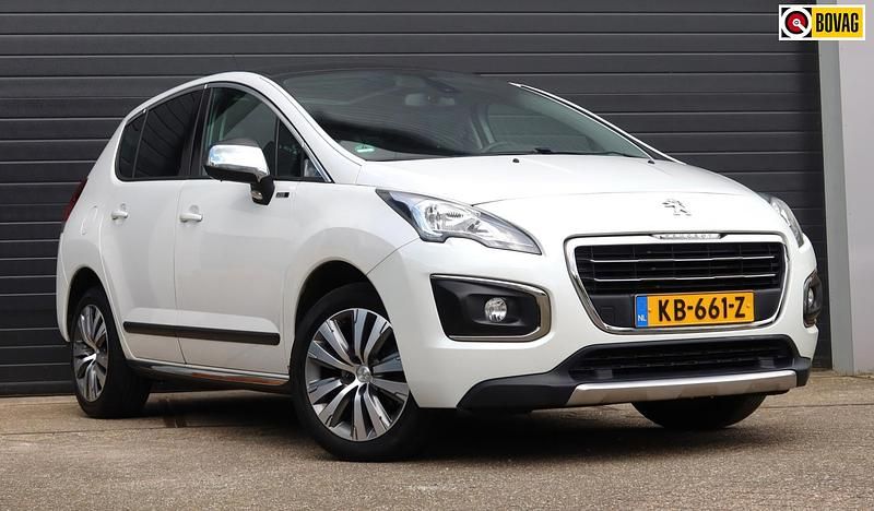 Wit Gebruikt 2016 Peugeot 3008 MPV | € 8.950 (Super prijs) - Afbeelding 1/4