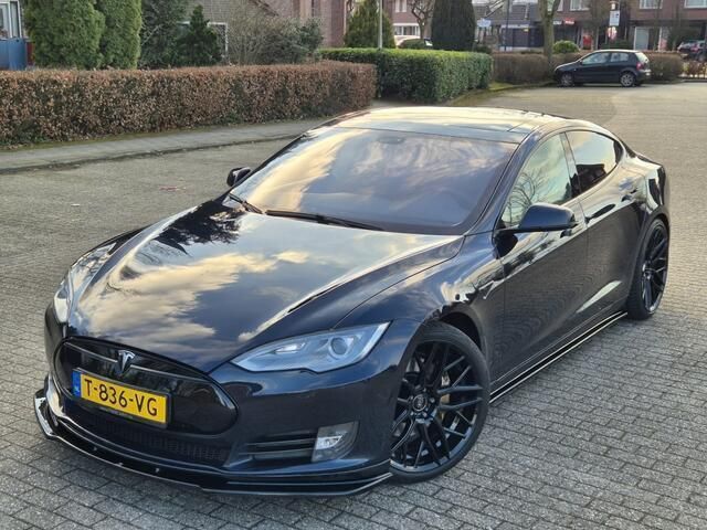 Occasion Tesla Model S 278 kW (378 PK) 2013 Blauw Hatchback