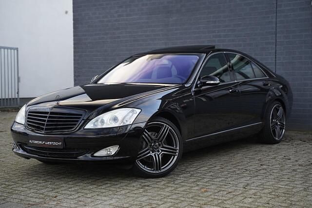 Zwart Gebruikt 2008 Mercedes S350 Prestige Sedan | € 12.950 - Afbeelding 1/4