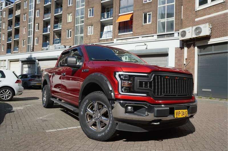 Rood Gebruikt 2018 Ford F-150 XLT Pickup | € 35.940 (Super prijs) - Afbeelding 1/4