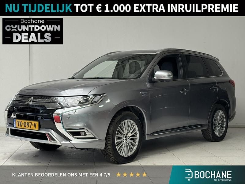 Grijs Gebruikt 2018 Mitsubishi Outlander P-HEV Instyle SUV | € 22.195 (Eerlijke prijs) - Afbeelding 1/4