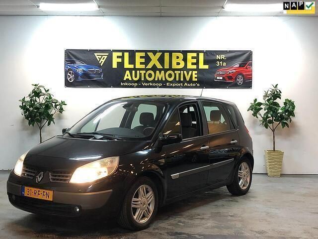Zwart Gebruikt 2005 Renault Scénic II MPV | € 1.490 (Eerlijke prijs) - Afbeelding 1/4