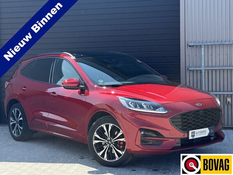 Rood Gebruikt 2021 Ford Kuga ST-Line SUV | € 21.890 (Eerlijke prijs) - Afbeelding 1/4
