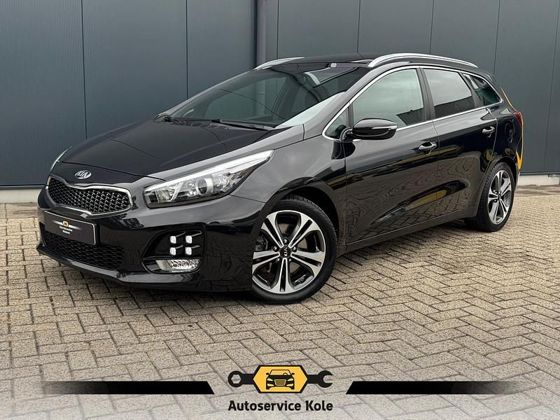 Zwart Gebruikt 2017 Kia Ceed Sportswagon GT-Line Stationwagen | € 11.835 - Afbeelding 1/4