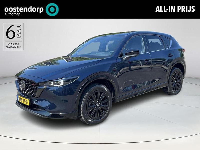 Blauw Gebruikt 2025 Mazda CX-5 Homura-Line SUV | € 52.990 - Afbeelding 1/4