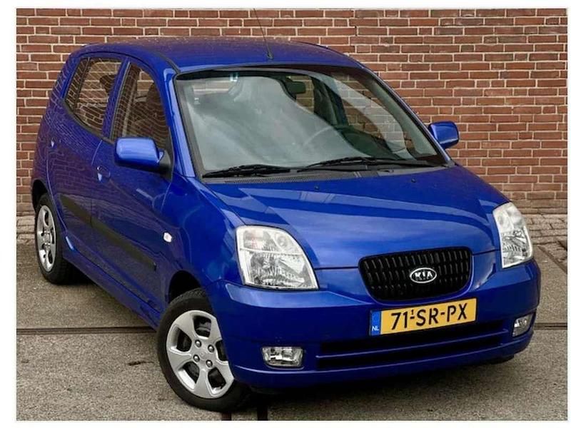 Blauw Gebruikt 2006 Kia Picanto Hatchback | € 1.750 (Eerlijke prijs) - Afbeelding 1/4