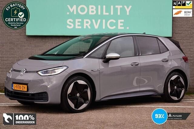 Grijs (metallic) Gebruikt 2020 VW ID.3 Hatchback | € 18.764 (Eerlijke prijs) - Afbeelding 1/4