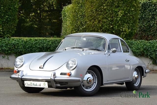 Zilver Occasion 1962 Porsche 356 Coupé | € 79.900 - Afbeelding 1/4