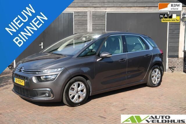 Grijs Gebruikt 2018 Citroën C4 SpaceTourer Feel MPV | € 16.950 (Eerlijke prijs) - Afbeelding 1/4