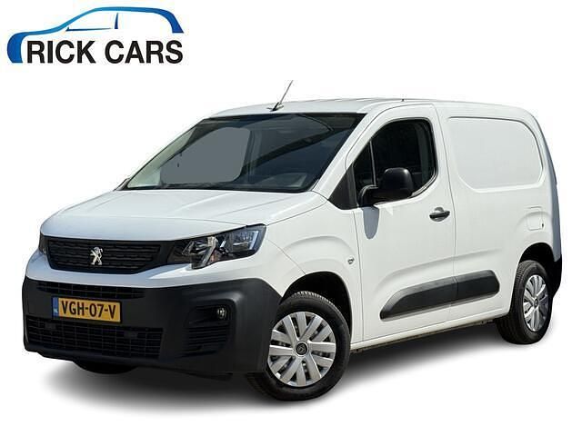 Wit Gebruikt 2020 Peugeot Partner Premium MPV | € 10.445 (Eerlijke prijs) - Afbeelding 1/4