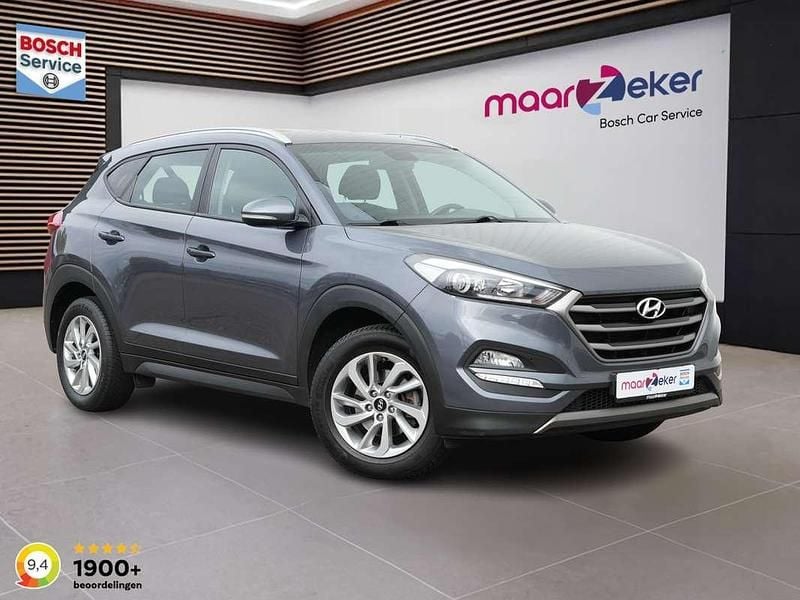 Grijs Gebruikt 2016 Hyundai Tucson Comfort SUV | € 15.950 (Eerlijke prijs) - Afbeelding 1/3