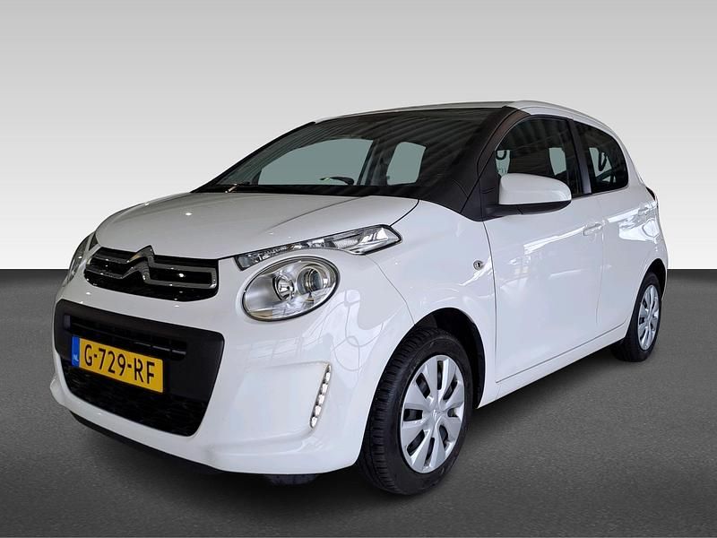 Wit Gebruikt 2019 Citroën C1 Feel Hatchback | € 8.440 (Eerlijke prijs) - Afbeelding 1/4