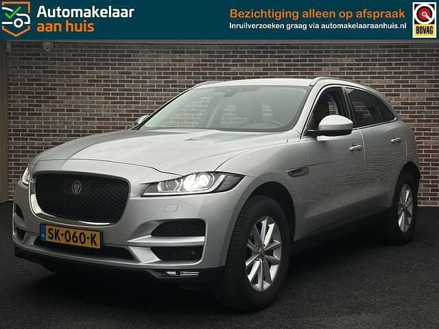 Grijs Gebruikt 2018 Jaguar F-Pace Pure SUV | € 27.995 (Eerlijke prijs) - Afbeelding 1/4