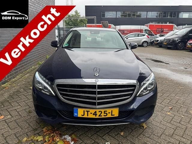 Blauw Occasion 2016 Mercedes C180 Ambition Sedan | € 10.900 (Super prijs) - Afbeelding 1/4