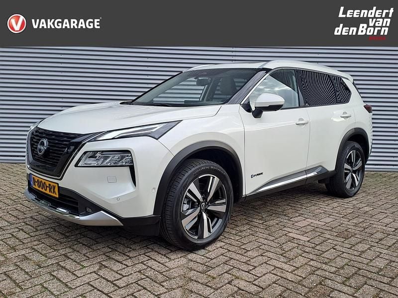 Wit metallic Gebruikt 2022 Nissan X-Trail Tekna SUV | € 31.995 (Goede deal) - Afbeelding 1/4