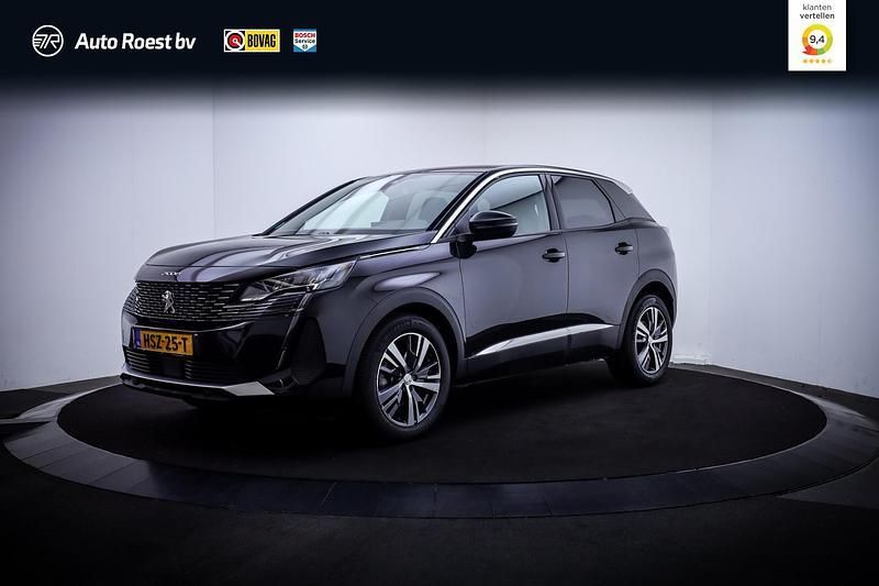 Zwart Gebruikt 2023 Peugeot 3008 Allure SUV | € 26.925 (Eerlijke prijs) - Afbeelding 1/4