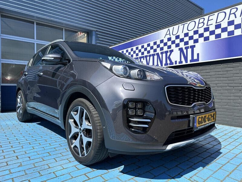Grijs Gebruikt 2018 Kia Sportage SUV | € 24.500 (Eerlijke prijs) - Afbeelding 1/4