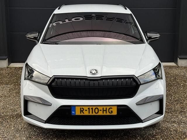 Occasion Skoda Enyaq iV SportLine 132 kW (180 PK) 2022 Wit SUV