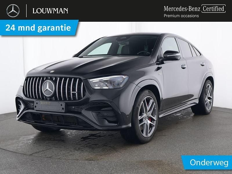 Zwart (metallic) Occasion 2025 Mercedes GLE53 AMG Premium Plus Coupé | € 127.945 (Eerlijke prijs) - Afbeelding 1/4