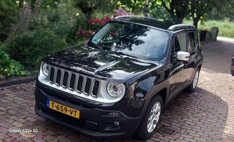 Zwart Gebruikt 2017 Jeep Renegade Limited SUV | € 13.500 (Eerlijke prijs) - Afbeelding 1/4
