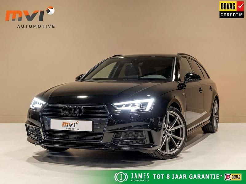 Zwart (metallic) Gebruikt 2017 Audi A4 Design Stationwagen | € 24.000 (Iets duurder) - Afbeelding 1/3