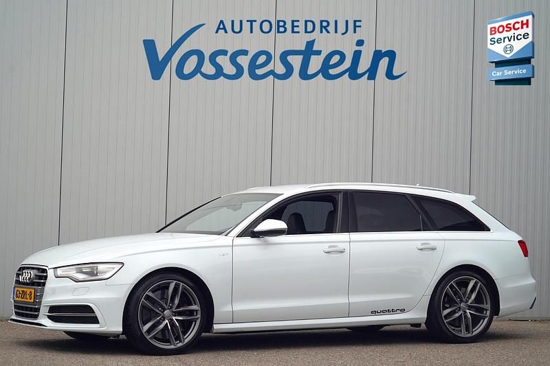 Wit Gebruikt 2013 Audi S6 Proline Stationwagen | € 30.900 - Afbeelding 1/4