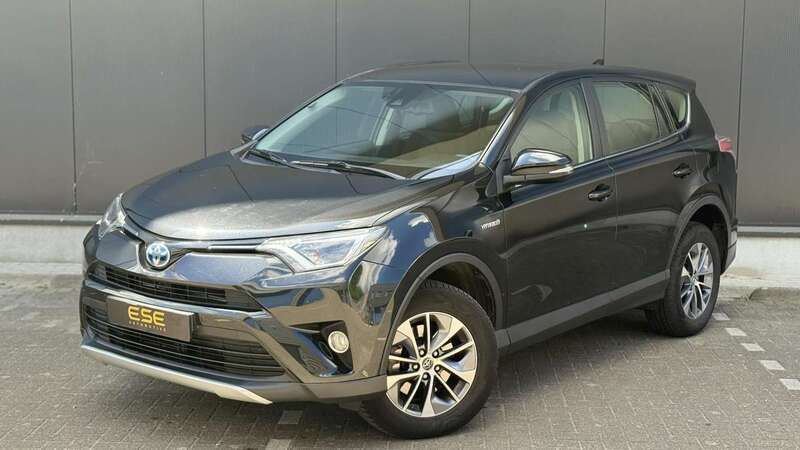 Zwart Gebruikt 2017 Toyota RAV4 Hybrid SUV | € 20.785 (Eerlijke prijs) - Afbeelding 1/4