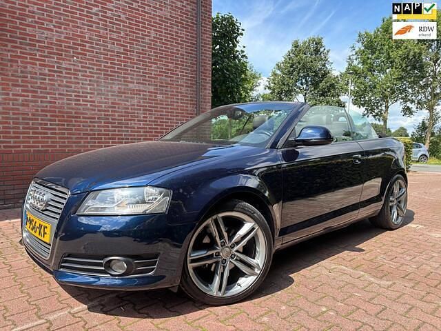 Blauw Gebruikt 2009 Audi A3 Cabriolet Attraction Cabriolet | € 6.999 (Goede deal) - Afbeelding 1/4