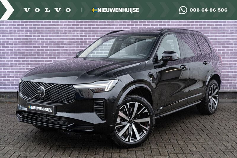 Zwart Nieuw 2025 Volvo XC90 Plus SUV | € 87.394 (Super prijs) - Afbeelding 1/4