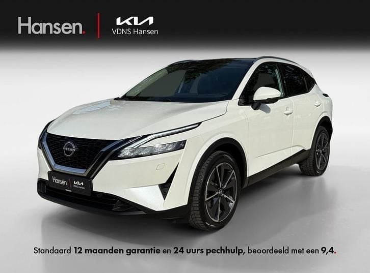 Wit Gebruikt 2023 Nissan Qashqai N-Connecta SUV | € 28.445 (Eerlijke prijs) - Afbeelding 1/4