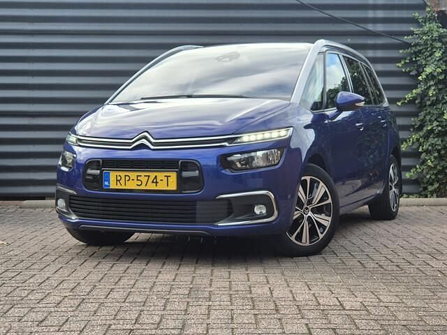 Blauw Gebruikt 2018 Citroën Grand C4 Picasso Shine MPV | € 14.850 (Goede deal) - Afbeelding 1/4