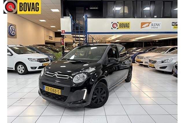 Zwart Gebruikt 2018 Citroën C1 Feel Hatchback | € 6.450 (Goede deal) - Afbeelding 1/4