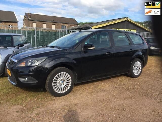 Zwart Occasion 2008 Ford Focus Titanium Stationwagen | € 2.250 (Eerlijke prijs) - Afbeelding 1/4