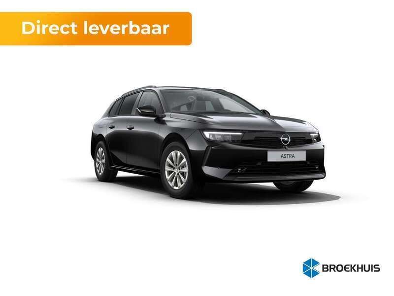 Zwart Nieuw 2025 Opel Astra Business Stationwagen | € 33.483 (Super prijs) - Afbeelding 1/4