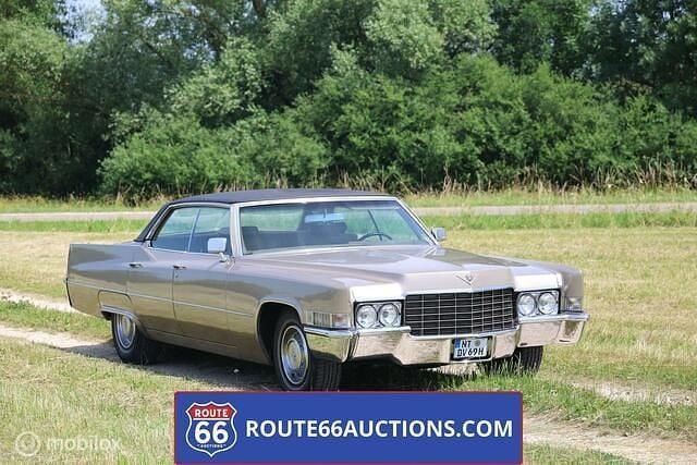 Bruin Gebruikt 1969 Cadillac Deville Sedan | € 12.000 - Afbeelding 1/4